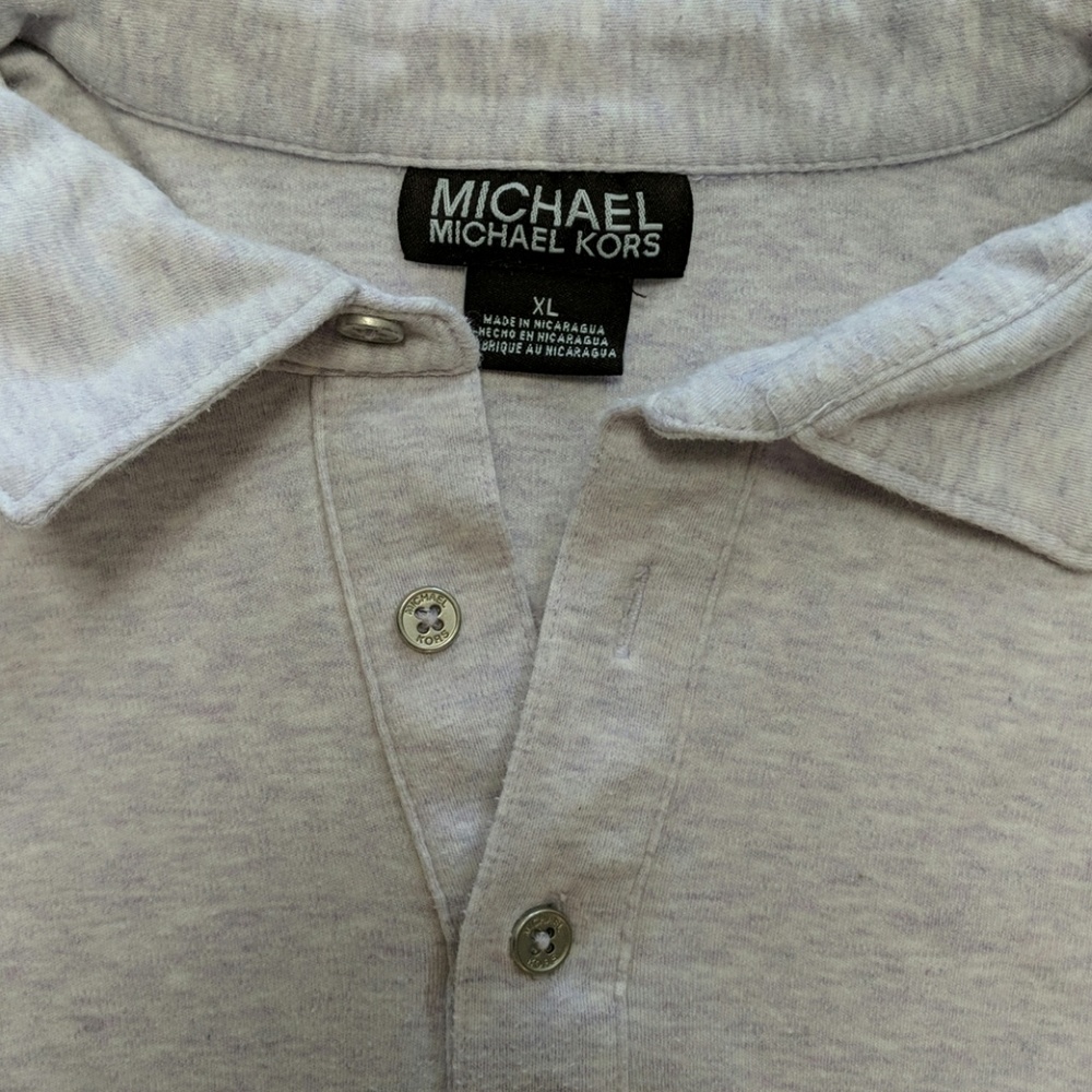 Michael Kors, pale purple cotton polo